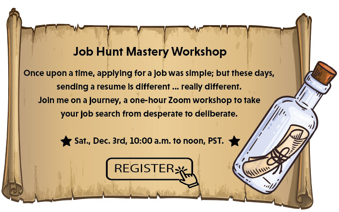 free job hunt workshop register here